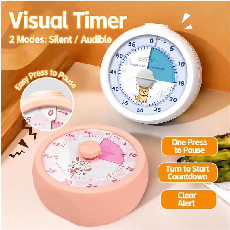 Electronics Gadgets For Kids - Rotatable Countdown Timer Visual Time Manager