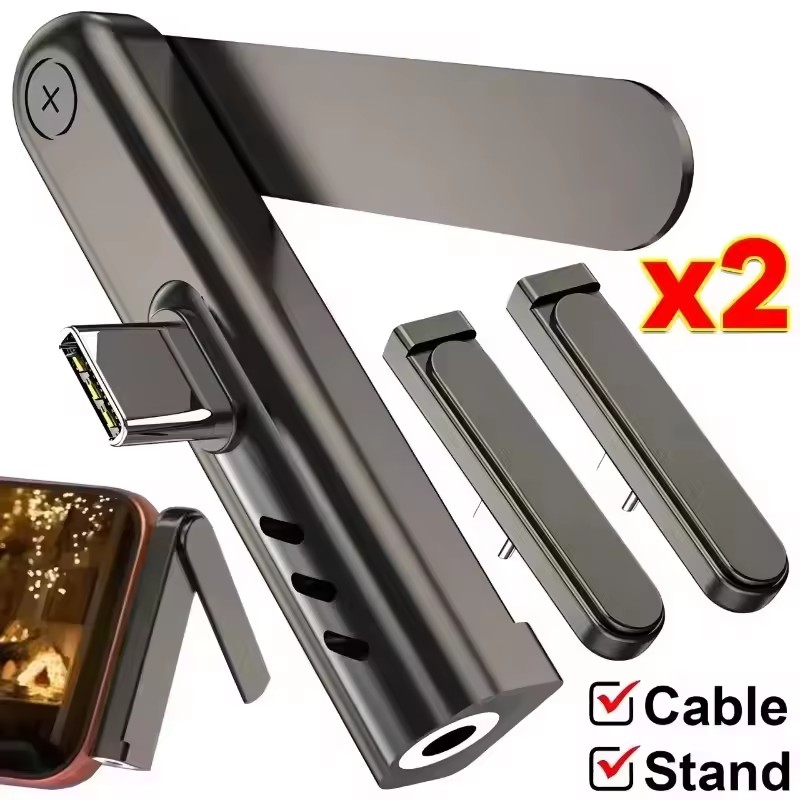 Mini Electronics Gadgets - 2/1PCS Portable USB C To 3.5mm