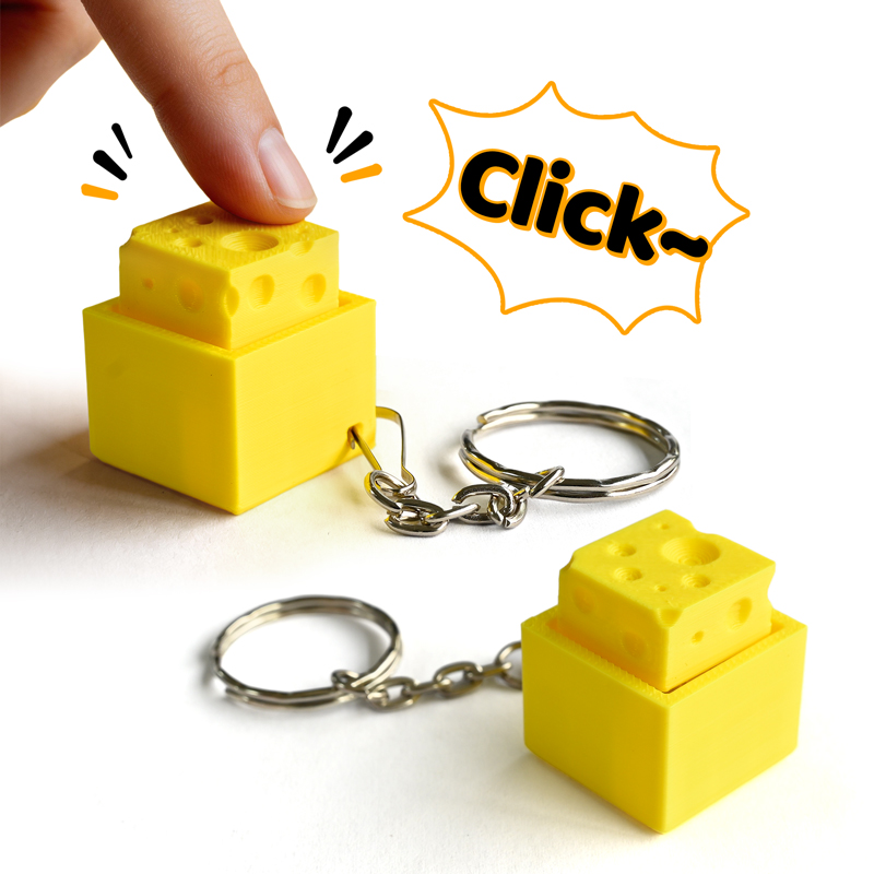 3D Printed Cheesy Key Fidget C - đánh giá và giá Electronics Latest Gadgets