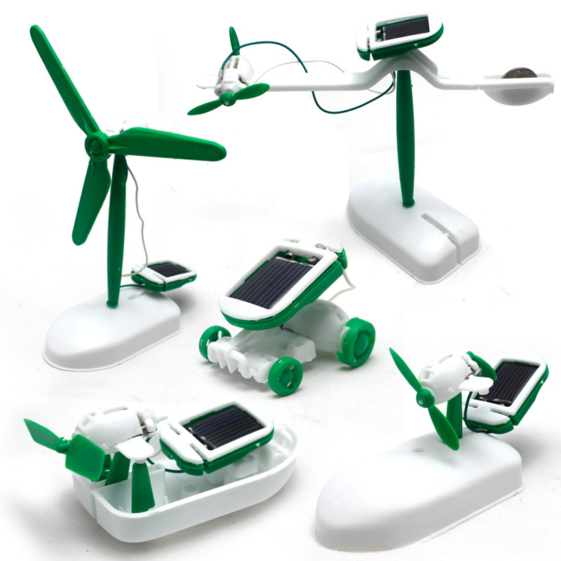 6-In-1 Solar-Power Robot Kit A - đánh giá và giá Electronics Gadgets For Kids