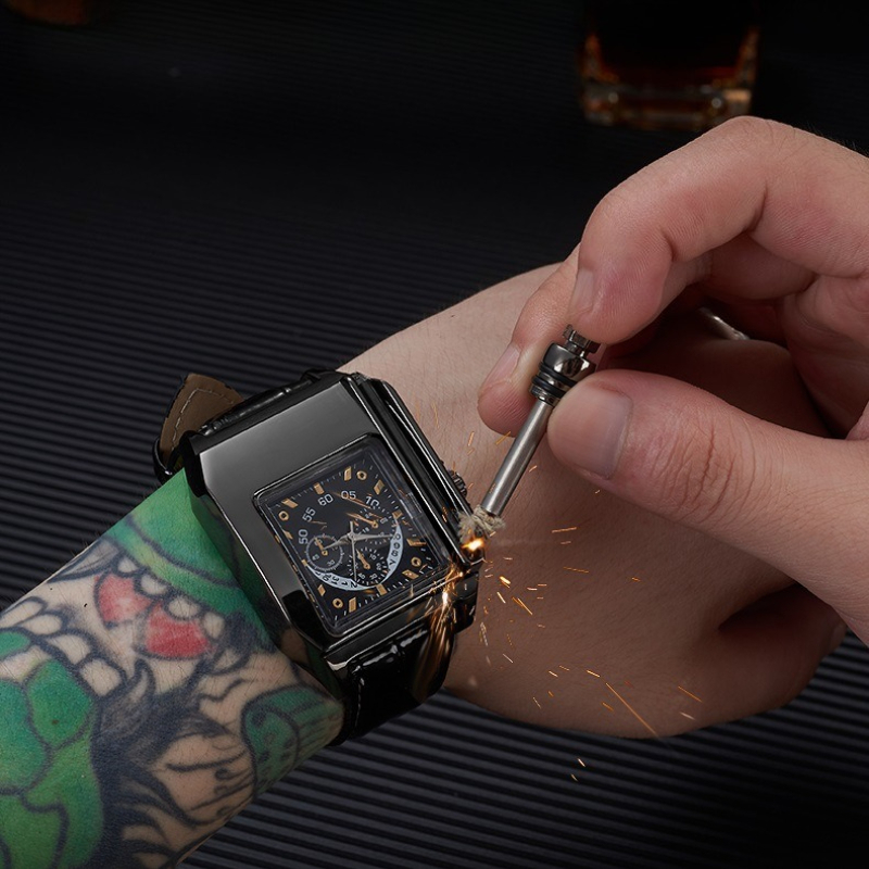 Metal Electronic Watch Lighter - đánh giá và giá Electronics Gadgets For Gift