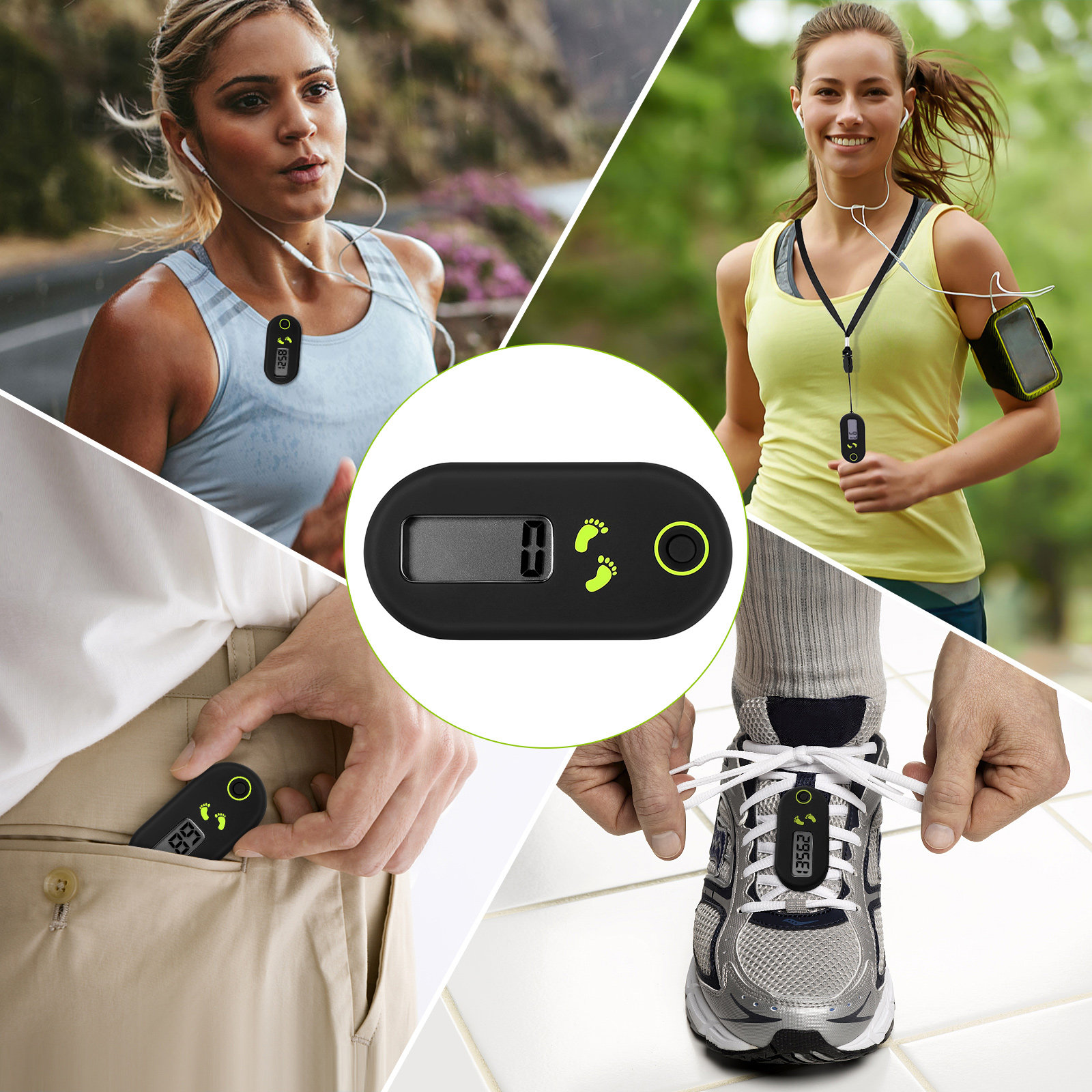 Electronic Pedometer Portable  - đánh giá và giá Electronic Gadgets For Home