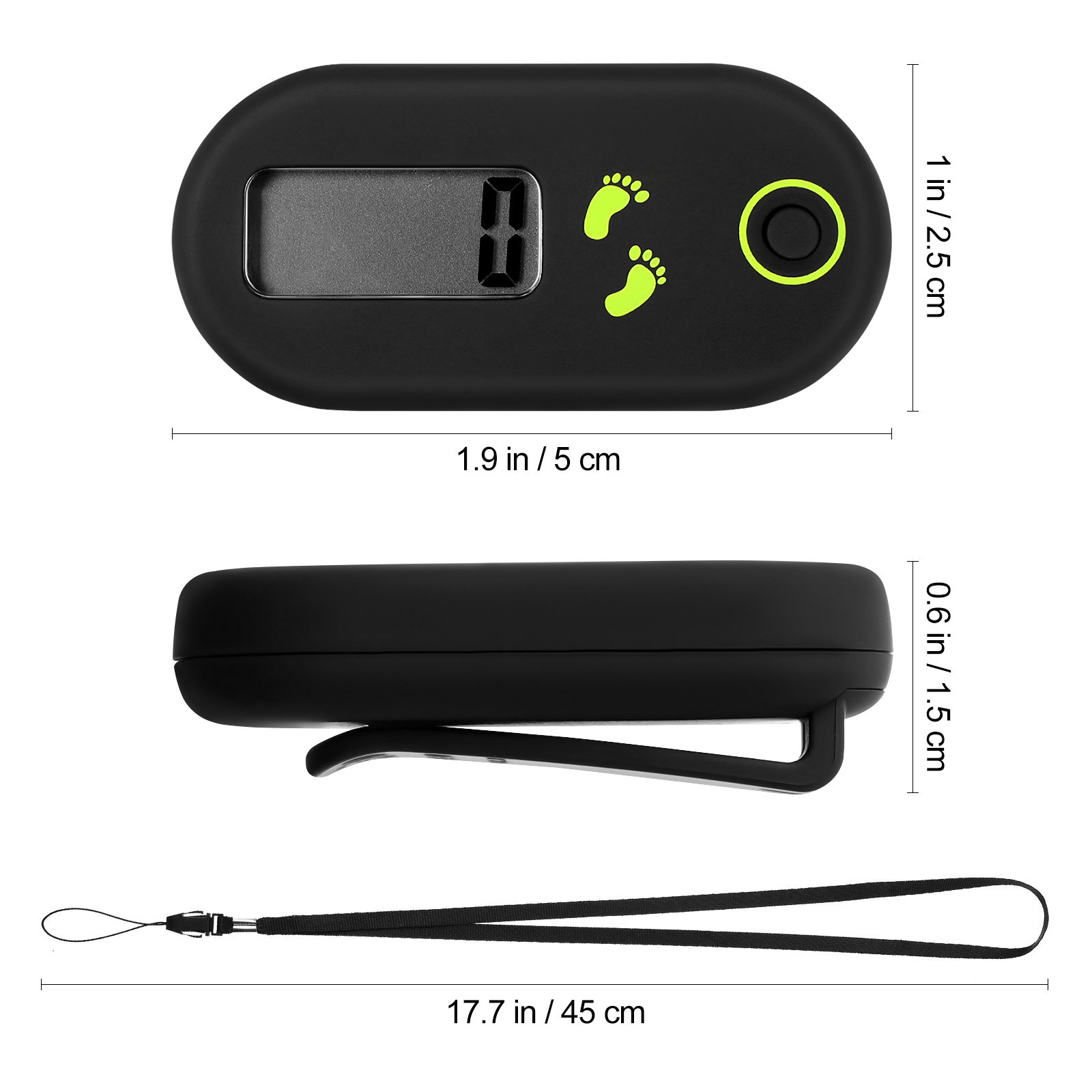 Electronic Pedometer Portable  - đánh giá và giá Electronic Gadgets For Home