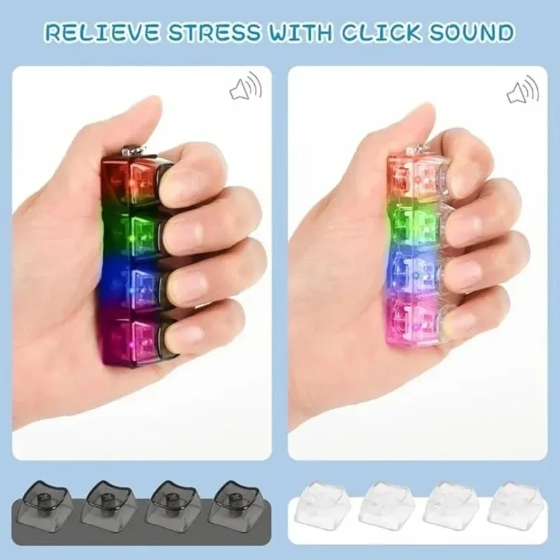 LED Keyboard Keychain ///Fidge - đánh giá và giá Electronics Gadgets For Kids
