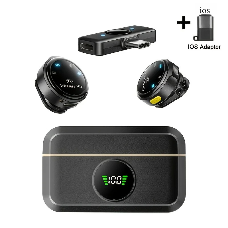 Wireless Lavalier Microphone f - đánh giá và giá Mini Electronics Gadgets