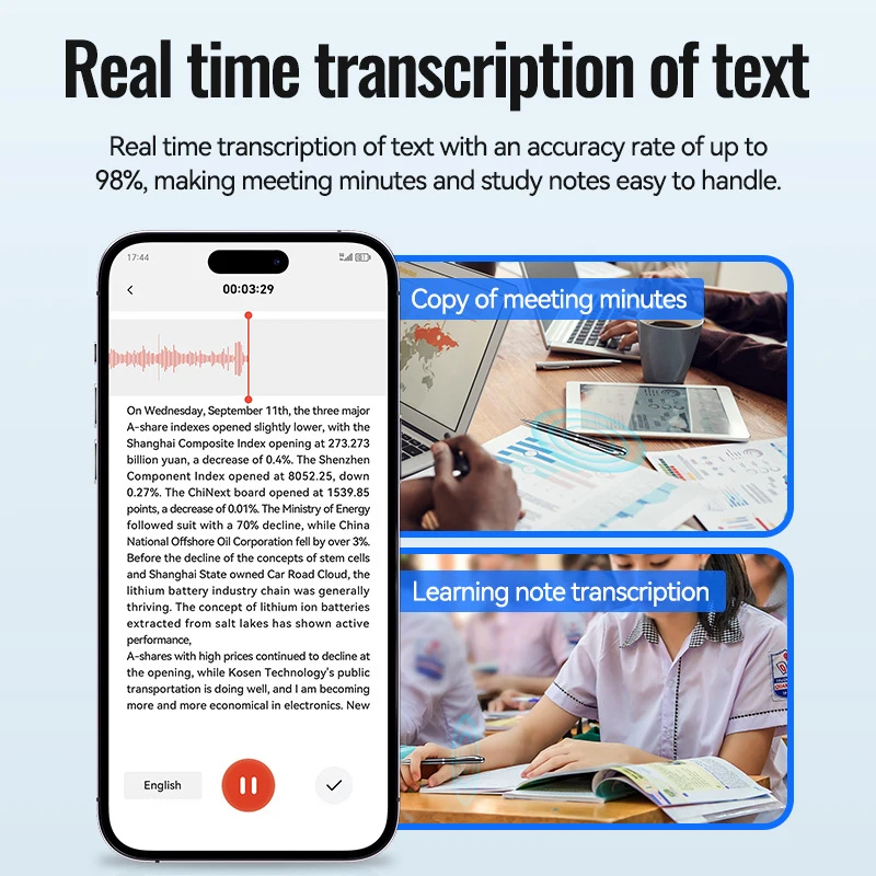 8-128GB Digital AI Voice Recor - đánh giá và giá Voice Recorder Pen