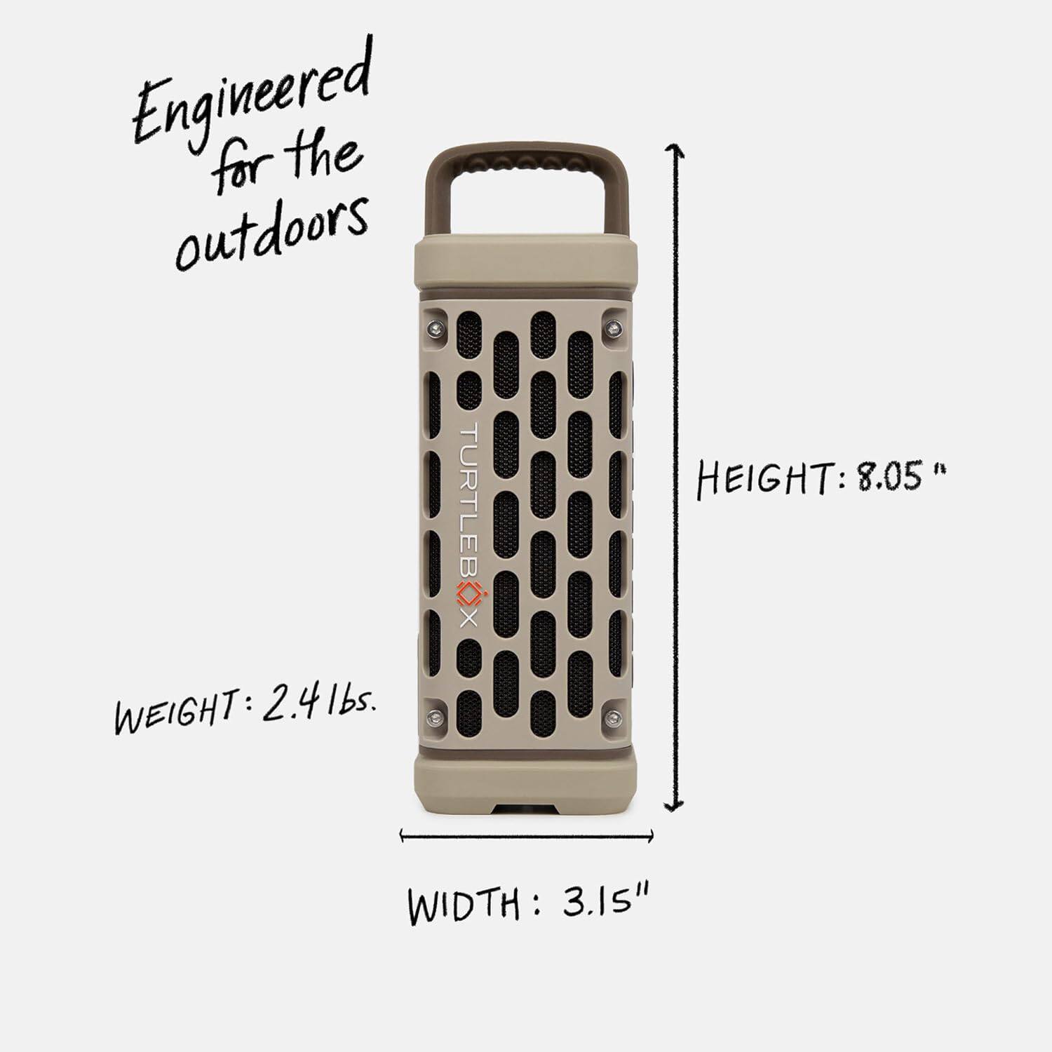 Turtlebox Ranger Large volume  - đánh giá và giá Bluetooth Speaker Waterproof