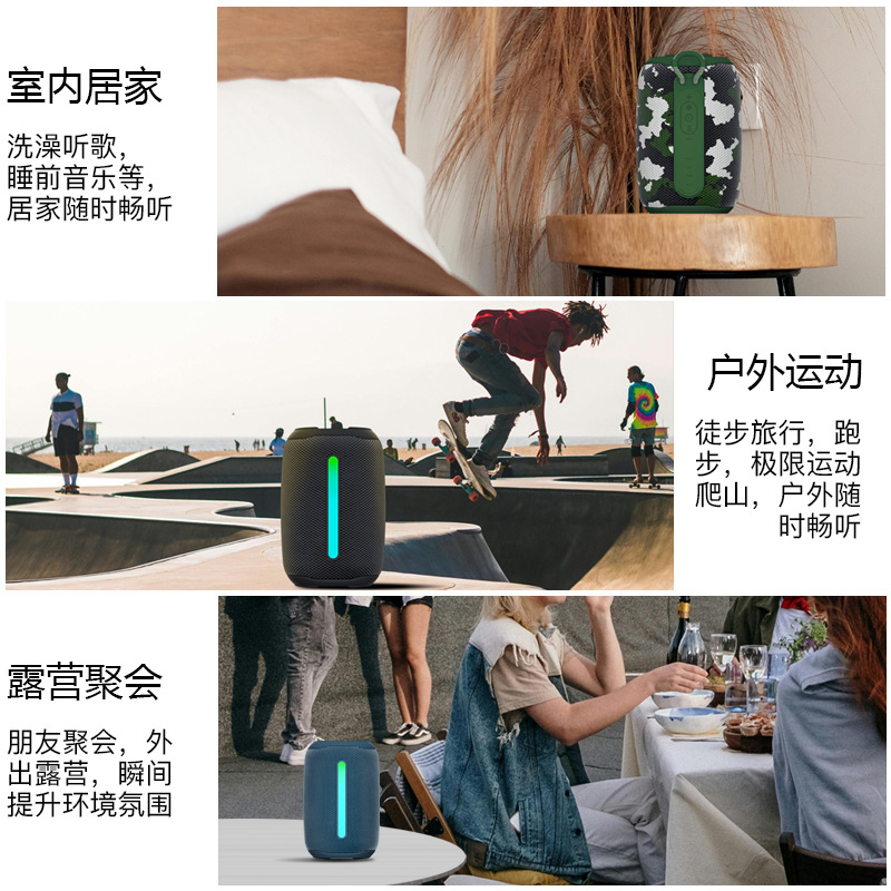 Heavy Subwoofer Smart Audio Ou - đánh giá và giá Bluetooth Speaker Waterproof