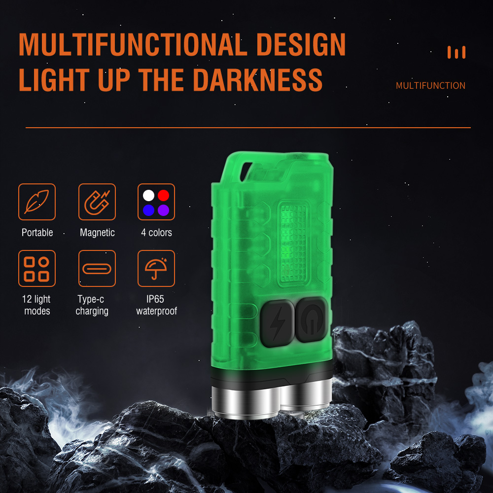 V3 EDC Flashlight Mini Keychai - đánh giá và giá Mini Electronics Gadgets