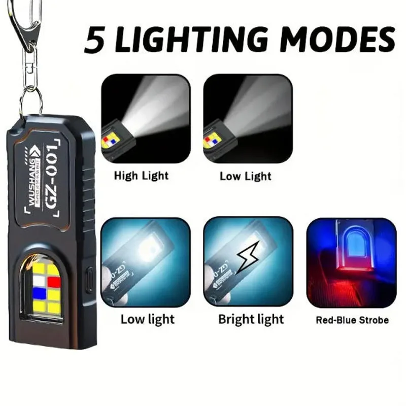 Powerful Mini COB LED Keychain - đánh giá và giá Mini Electronics Gadgets