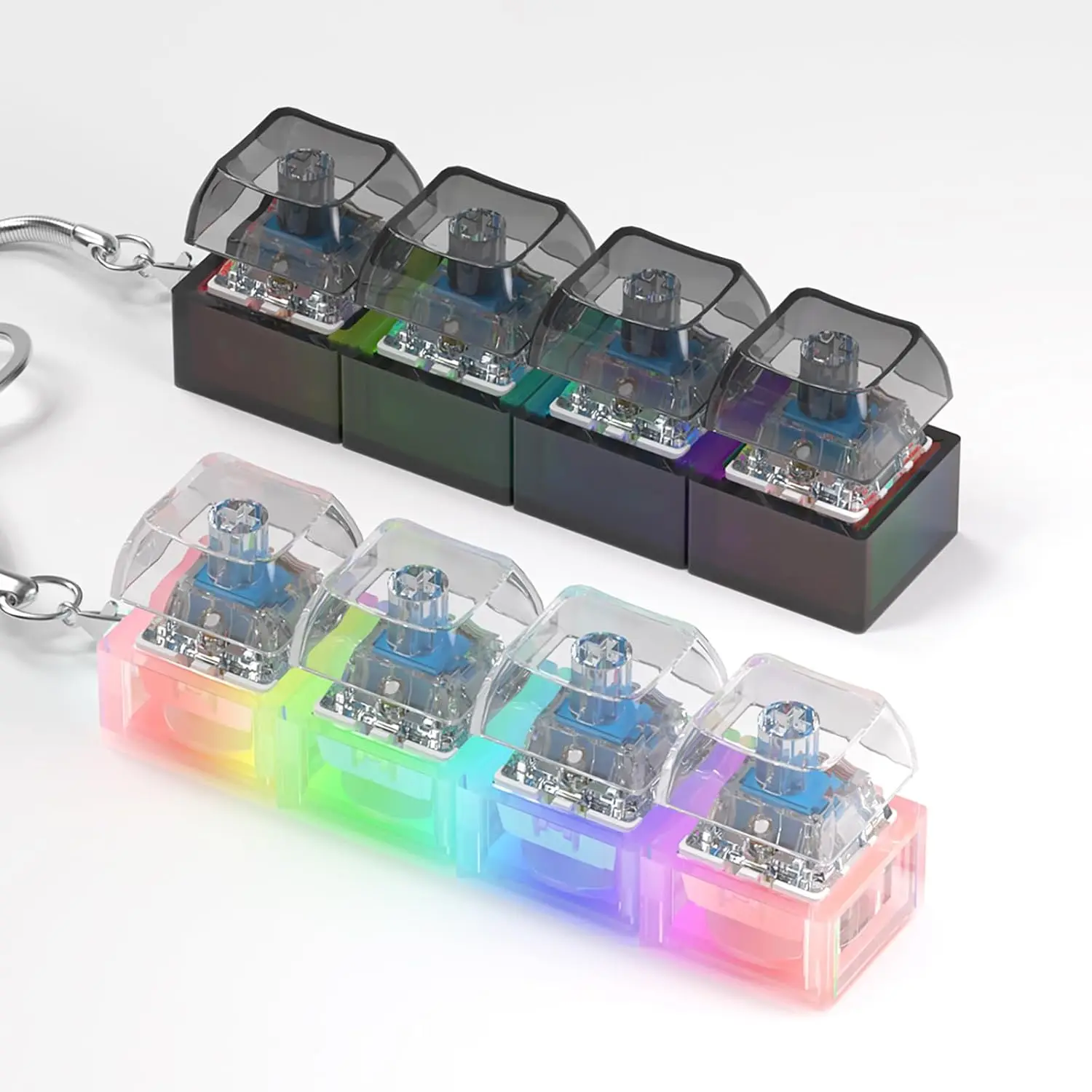 LED Keyboard Keychain Fidget T - đánh giá và giá Electronics Gadgets For Kids