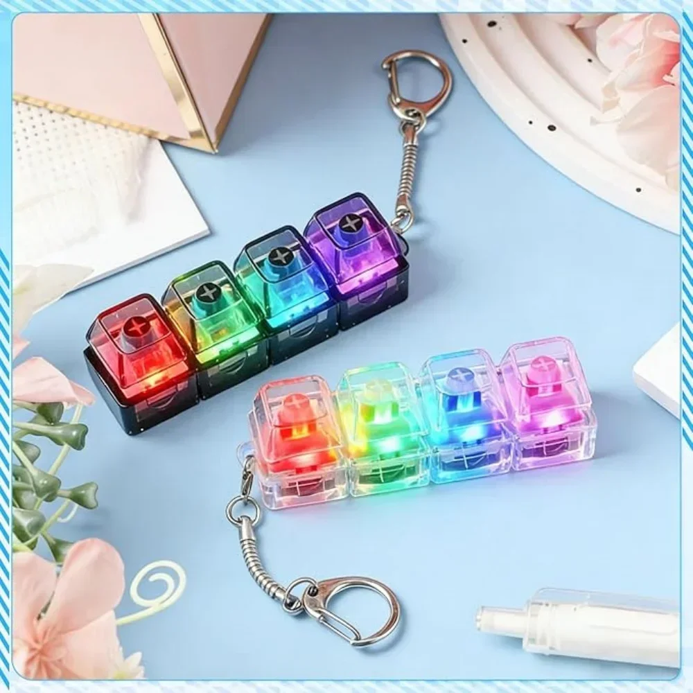 LED Keyboard Keychain Fidget T - đánh giá và giá Electronics Gadgets For Kids