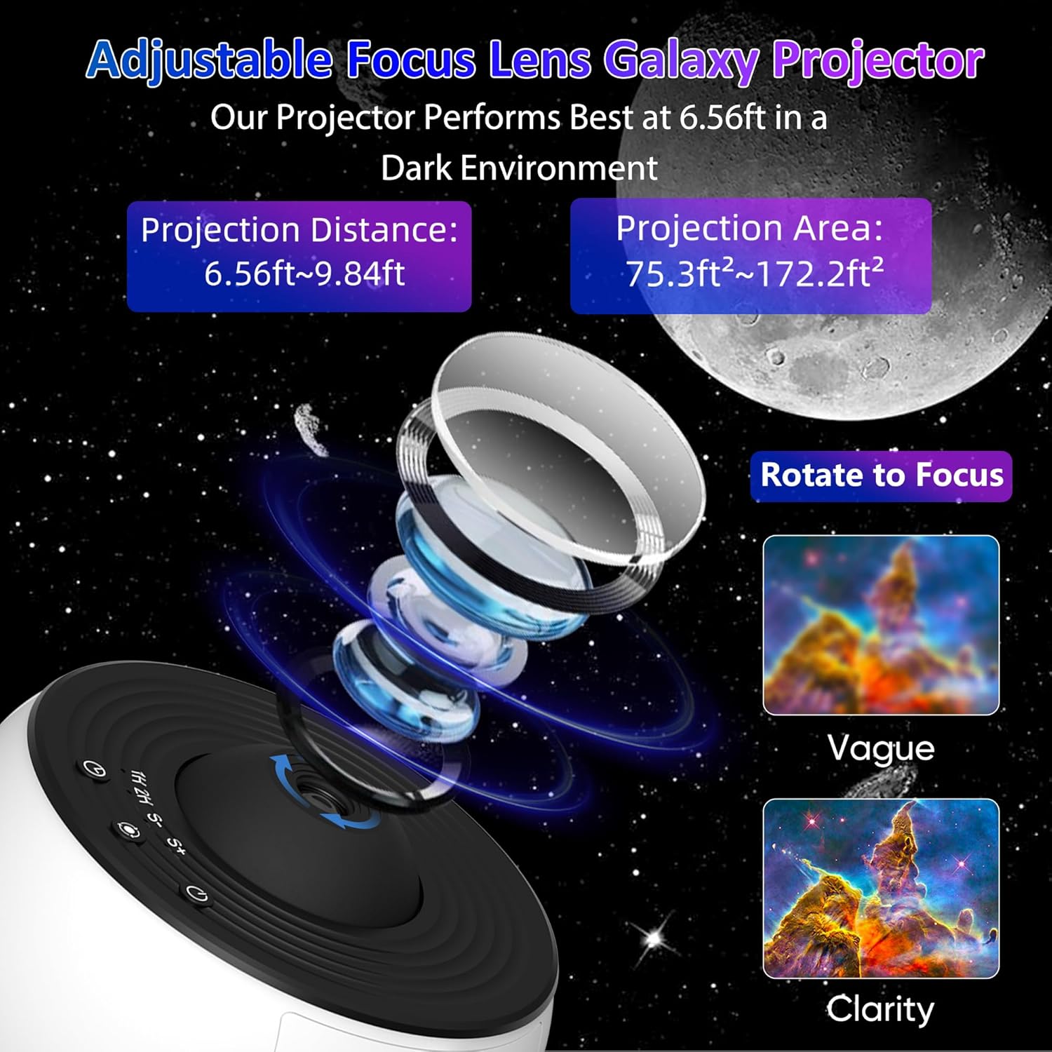 Bedroom Galaxy Projector Night - đánh giá và giá Electronic Gadgets For Home