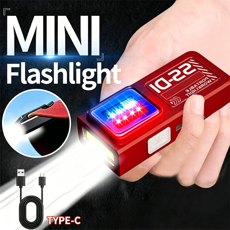1/2PCS Mini COB LED Flashlight - đánh giá và giá Mini Electronics Gadgets