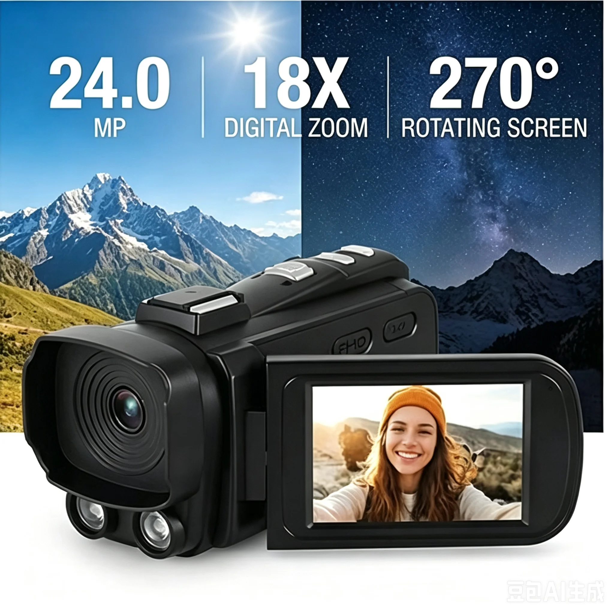1080P Full HD Digital Camera V - đánh giá và giá Electronic Gadgets For Home