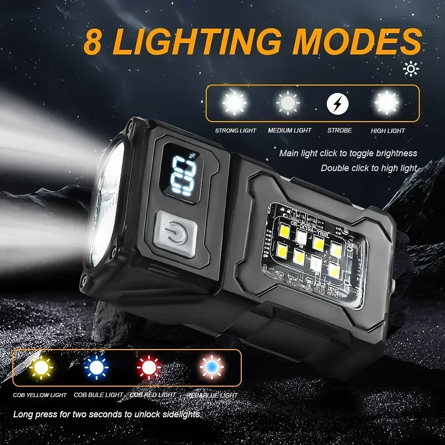 MINI USB Rechargeable LED Flas - đánh giá và giá Mini Electronics Gadgets