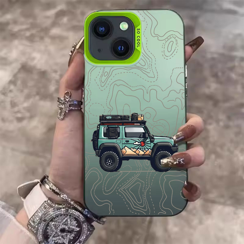 Simple Car Pattern Phone Case  - đánh giá và giá Apple Iphone 16