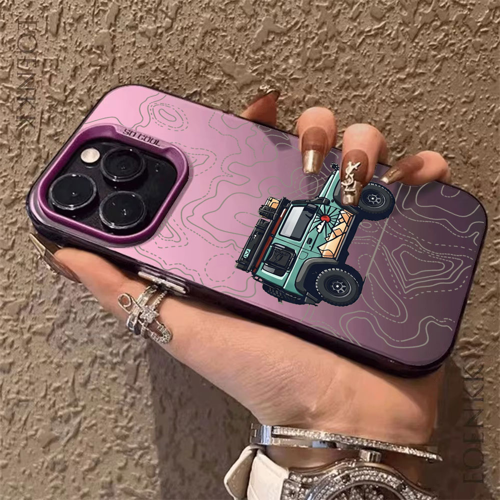 Simple Car Pattern Phone Case  - đánh giá và giá Apple Iphone 16