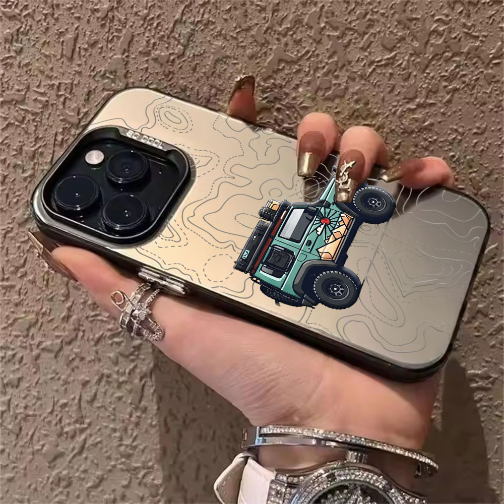 Simple Car Pattern Phone Case  - đánh giá và giá Apple Iphone 16