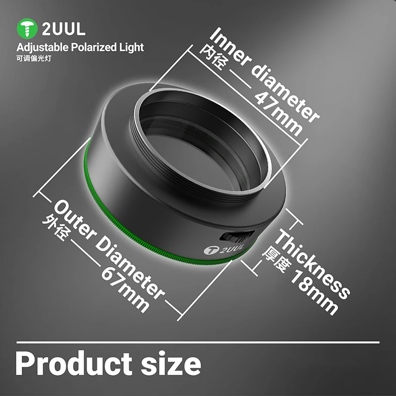 2UUL Adjustable Polarized Ligh - đánh giá và giá Usb Microscope Digital