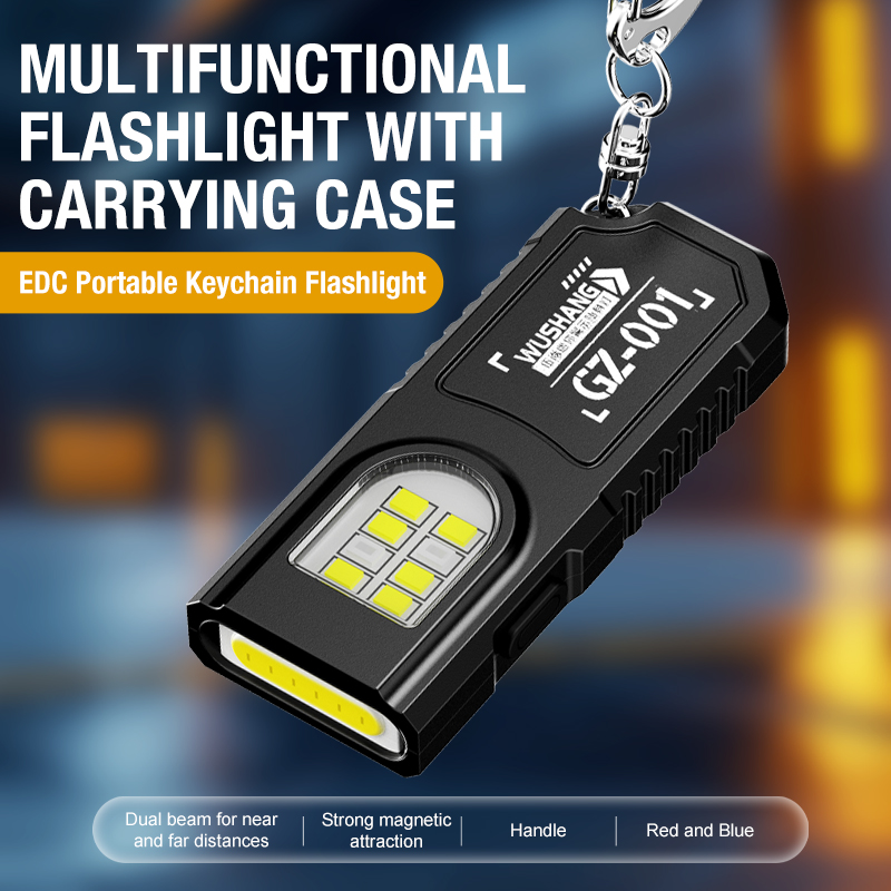 Portable Keychain LED COB Flas - đánh giá và giá Mini Electronics Gadgets
