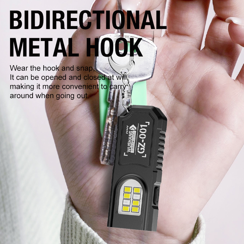 Portable Keychain LED COB Flas - đánh giá và giá Mini Electronics Gadgets
