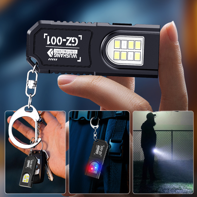 Portable Keychain LED COB Flas - đánh giá và giá Mini Electronics Gadgets