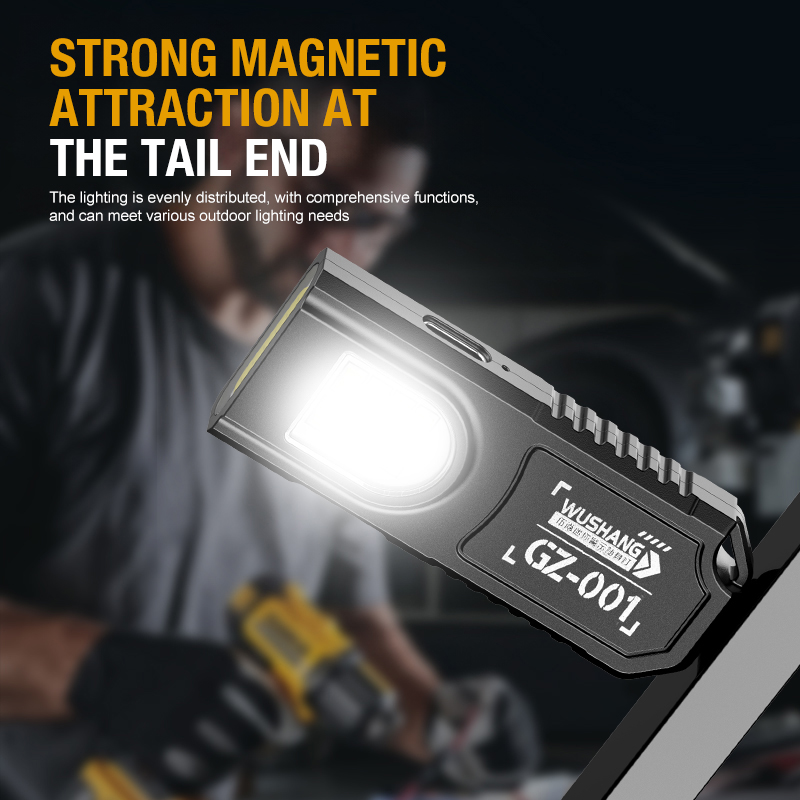 Portable Keychain LED COB Flas - đánh giá và giá Mini Electronics Gadgets